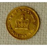 A George III Gold 1/3 Guinea, 1798