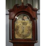 Feather of Keighley, a 19th century mahogany longcase clock