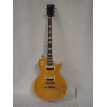 A modern vintage Paradise Les Paul style electric guitar