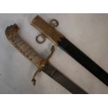 A 19th century Naval Dirk