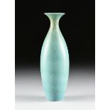 A CARL-HARRY STALHANE CRYSTALLINE GLAZED STONEWARE VASE FOR RORSTRAND, LIDKOPING, SWEDEN, 1950, of