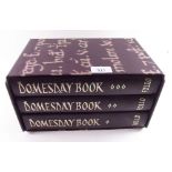 The Doomsday Book in three vols by The Folio Society