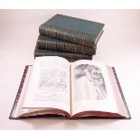 The Earth and Its Inhabitants by Elisee Reclus Asia, in four volumes. Published by D Appleton. New