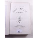 Sans Famille by Hector Malot published in Paris by J Hetzel circa 1890, line drawings by E Bayard,