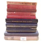 Ten horse racing books 1930's and 1960's including Lopes Encyclopedias and Winners for Various