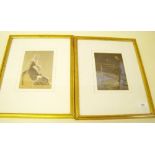 Two ballet prints by Robert Heindel - 17 x 12cm