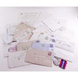 A group of WWII ephemera relating to Captain Daphne Kayton - a doctor and surgeon together with a