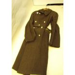 A 1950's army trench coat