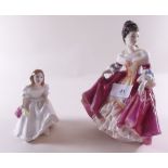 Two Royal Doulton Figures - Southern Belle and Lynsey