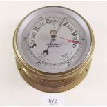 A marine barometer by Seaway