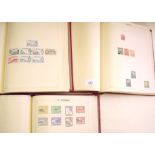 Stamps - World (including GB and Commonwealth) in three Simplex LL albums, mainly representative