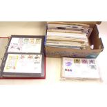 Carton containing quantity of covers, mostly GB FDC's together with some overseas and including 1977