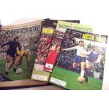 The Evening Standard London Football Series 1970's and five Soccer Stars albums