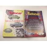 Two 1952 Autocar London Motor Show Reviews