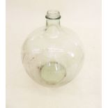 A five galleon glass carboy