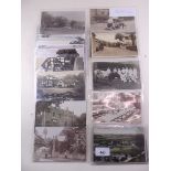 Postcards - Walford and Surrounds including The Firs, The Vicarage, Upper Wythall village scenes