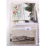 Assortment of postcards with some military including RP troops on parade at Tidworth Barracks,
