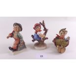 Three Goebel Hummel figures