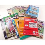 A group of Hereford United football programmes