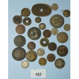 A quantity of World coins 18th, 19th and 20th century examples including: France 1791 Sol Louis XVI,