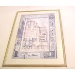 A print of Pompei - 63 x 44cm