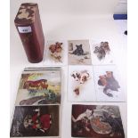 Postcards - all animal related and including N.Drummond 'After the Race', Maud West Watson 'Scotch