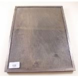 A large silver photograph frame - Birmingham 1941 total size 30 x 22.5cm