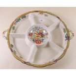 A Masons Ironstone circular entree dish