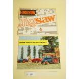 A Fordson tractor jigsaw in envelope