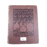 Rubaiyat of Omar Khayyam published by T N Foulis November 1919 - illustrated by Frank Brangwyn,