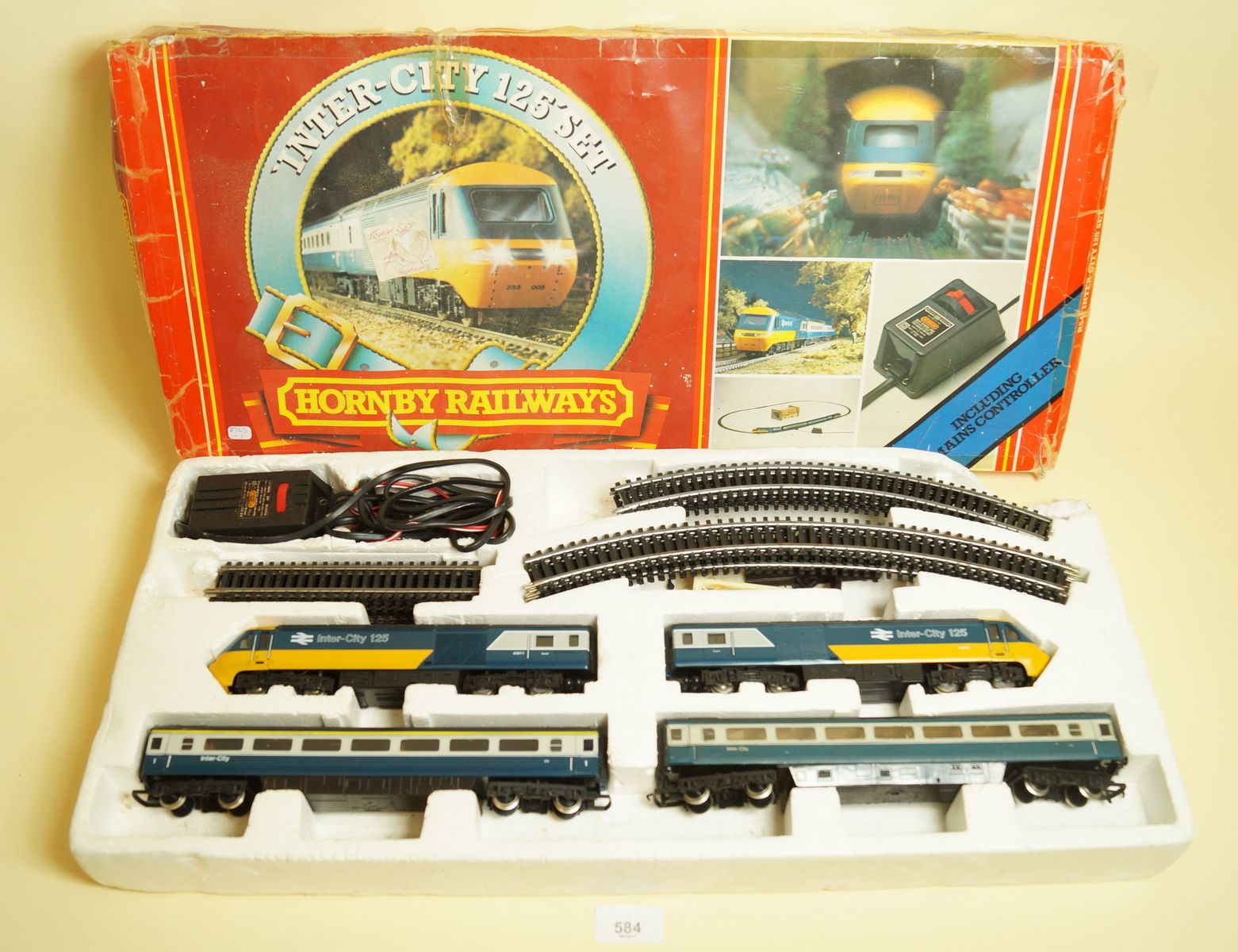 A Hornby Inter-City 125 boxed train set R541