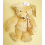 A Merrythought apricot mohair teddy