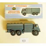 A Dinky Pressure Refueller No 642 - boxed