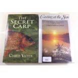 Two fishing books by Chris Yates - first edition Casting at the Sun and The Secret Carp