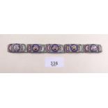 A vintage micro mosaic bracelet