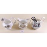 Three various Victorian jugs