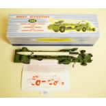 A Dinky Supertoys Missile Erecting Vehicle, No 666 - boxed