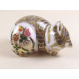 A Royal Crown Derby paperweight Cottage Garden Kitten - boxed