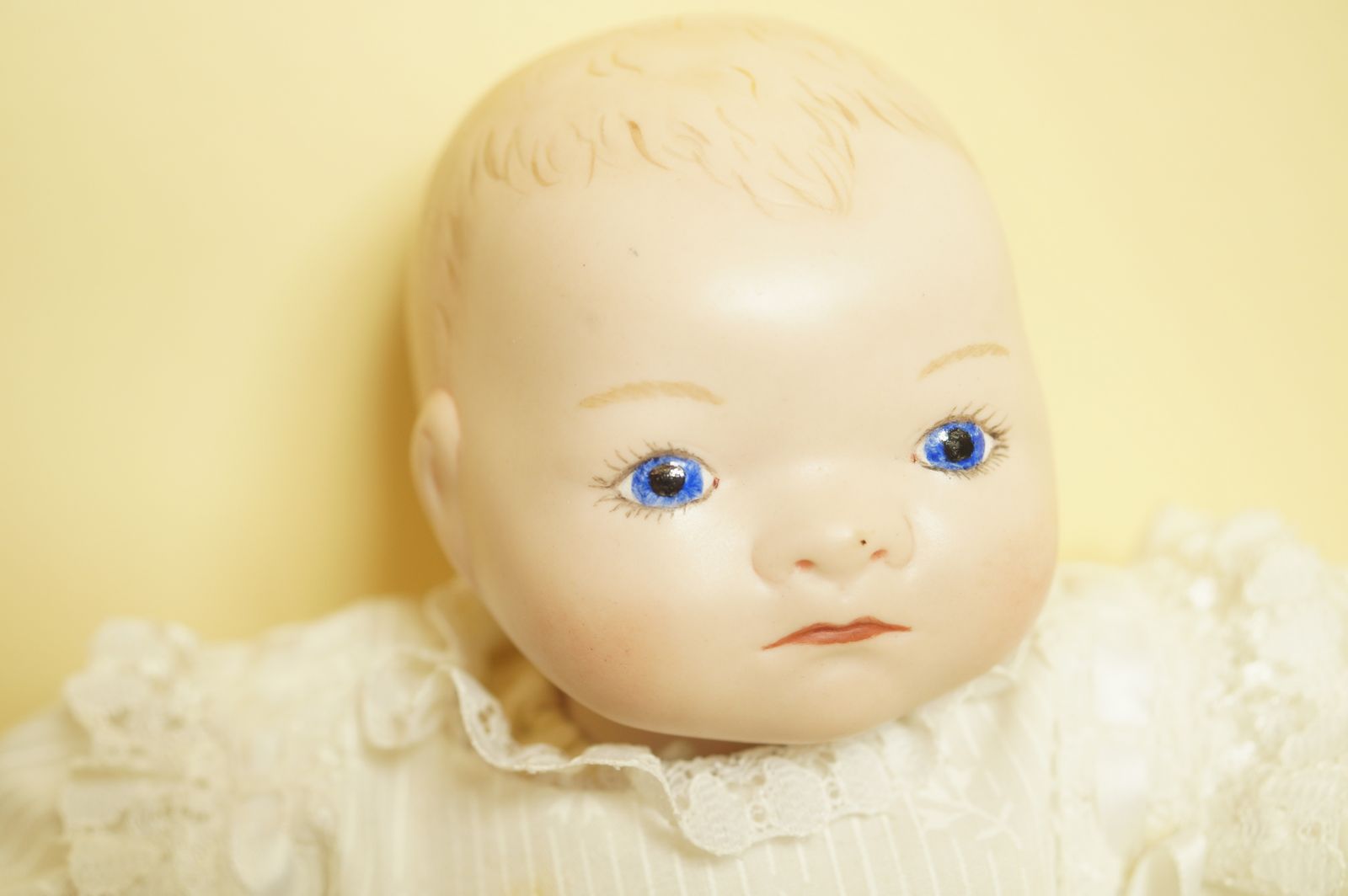 A reproduction bisque headed doll with impressed mark Grace R Putnam - Image 2 of 3