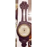 An early 20th century advertising barometer/thermometer for Harry Hall 'Coat Breeches Habit and