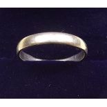 A sterling silver Charles Horner ring, size L