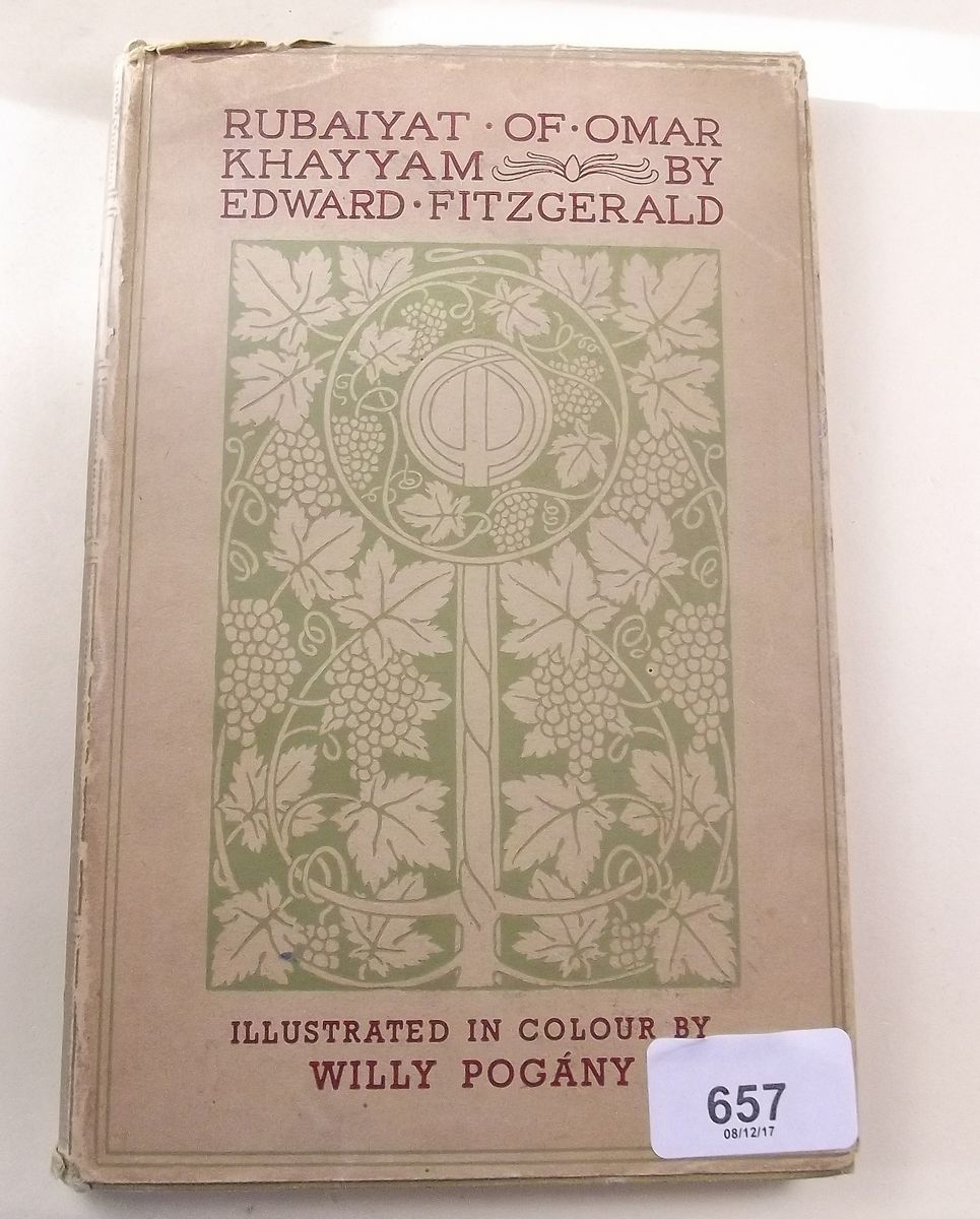 Rubayait of Omar Khayam illustrated by Willy Pogany