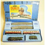 A Hornby Dublo EDP12 passenger train gift set with Duchess of Montrose engine, boxed