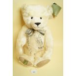 A large blond mohair Merrythought bear made for Harrods
