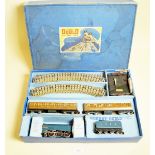 A Hornby Dublo EDP1 passenger train gift set with Sir Nigel Gresley engine - boxed