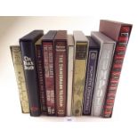 Books - Folio Society, ten titles all in slip cases including Animal Farm, Revolt in the Desert,
