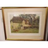 A limited edition print after Helen Allingham 309/850 - 33 x 50cm
