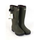 Hoggs Field Pro, neoprene lined wellingtons, size 9, as new with tags