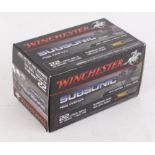 500 x .22 Winchester, sub sonic, 40gr. hollow point cartridgesThe Purchaser of these Lots requires a