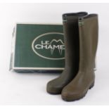 Le Chameau, Country wellingtons, size 11, boxed as new